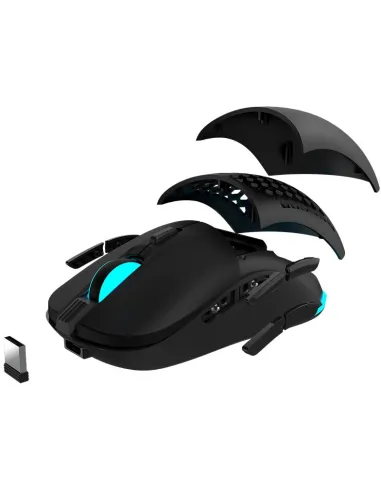 Ratón Newskill Gaming Arakne Elite Negro