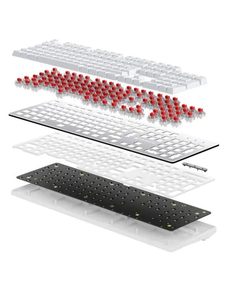 Teclado Newskill Serike V2 Blanco