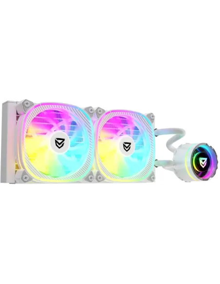 Nfortec ATRIA X 240 Blanco Kit de Refrigeración Líquida 240mm de Alto Rendimiento