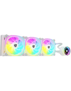 Nfortec ATRIA X 360 Blanco Kit de Refrigeración Líquida 360mm de Alto Rendimiento-REFR63540