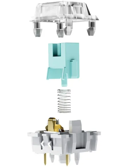 Teclado Gaming Newskill Serike TKL V2 Blanco