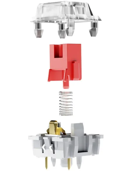 Teclado Gaming Newskill Serike TKL V2 Blanco