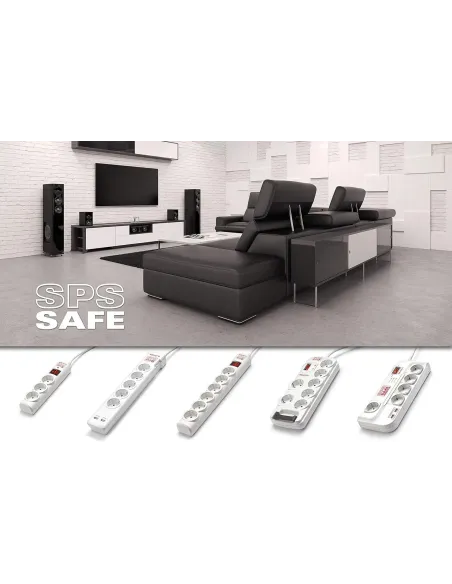 Regleta protección sobretensiones Salicru SPS SAFE 6S