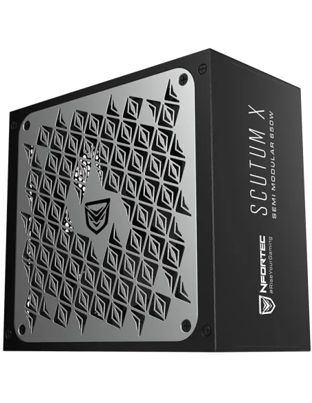 Nfortec Scutum X 850W Negra 80 PLus Bronze Semi Modular