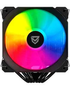 Nfortec Sculptor X2 ARGB Negro Ventilador CPU 2x120mm TDP hasta 240W