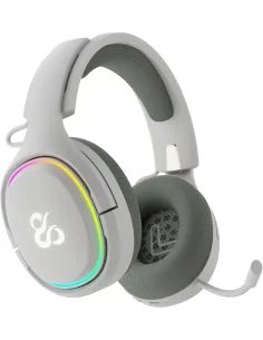 Newskill Aton V2 Ivory Blancos Auriculares Gaming Inalámbricos RGB Bluetooth 5.0 Multiplataforma-MULT63523