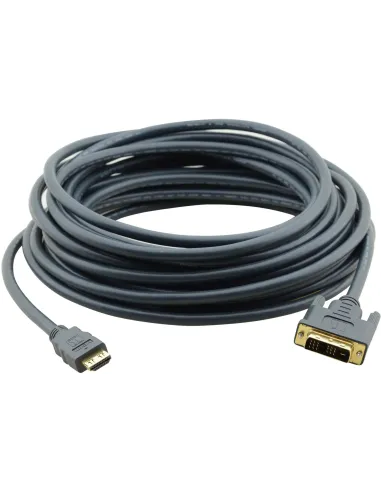 Kramer Electronics 97-0201015 DVI-D a HDMI 7.6M Negro