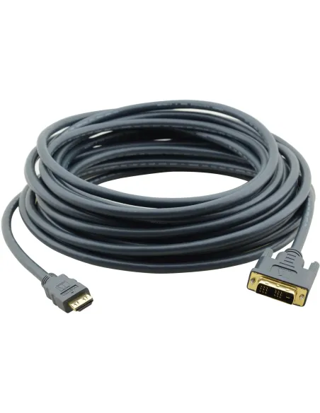 Kramer Electronics 97-0201015 DVI-D a HDMI 7.6M Negro