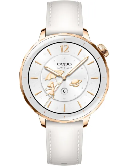 OPPO Watch X2 Mini Glimmer Gold Pantalla AMOLED 1.32" Wi-Fi Bluetooth GPS NFC Resistencia Agua IP68