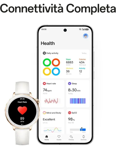 Smartwatch OPPO Watch X2 Mini Glimmer Gold