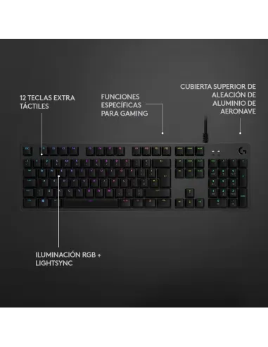 Teclado Logitech G512 Carbon