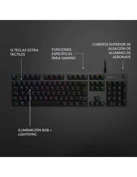 Teclado Logitech G512 Carbon