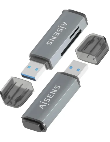 Lector de tarjetas Aisens ASCR-2A09-GR