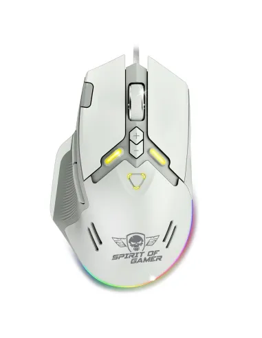 Spirit of Gamer Elite M60 Blanco Ratón gaming