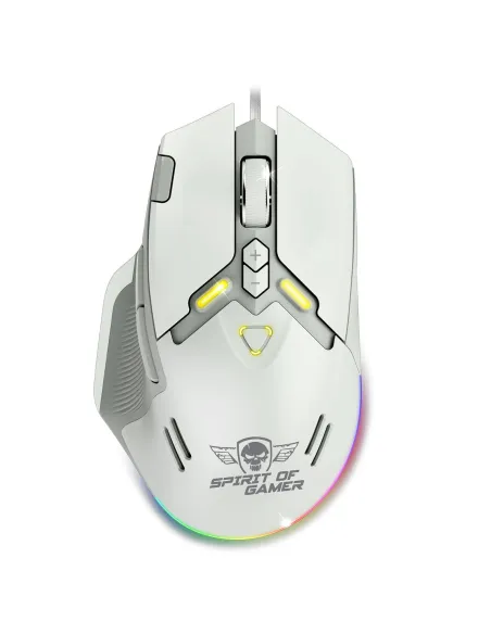 Spirit of Gamer Elite M60 Blanco Ratón gaming
