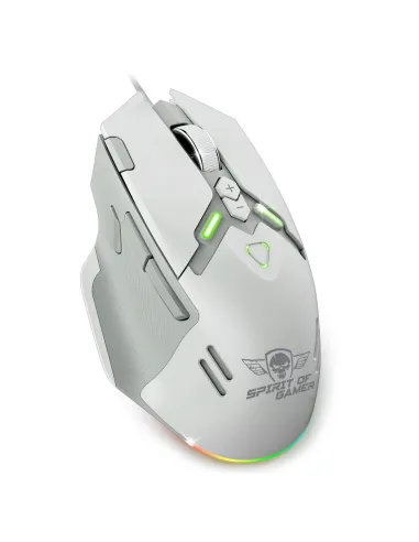 Ratón gaming Spirit of Gamer Elite M60 Blanco