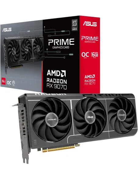 ASUS Prime Radeon RX 9070 16GB GDDR6 OC Edition PCI Express 5.0