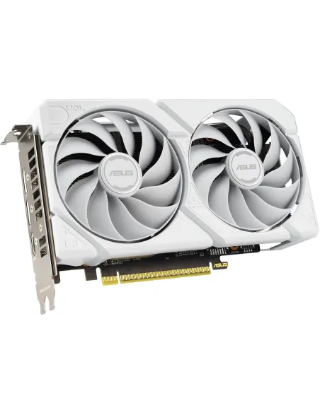Tarjeta Gráfica Asus Radeon RX 9060 XT DUAL WHITE 16GB GDDR6