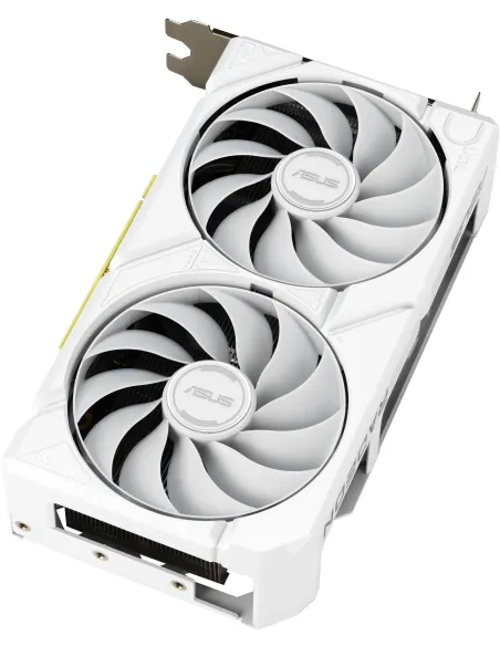 Tarjeta Gráfica Asus Radeon RX 9060 XT DUAL WHITE 16GB GDDR6