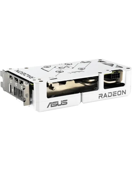 Tarjeta Gráfica Asus Radeon RX 9060 XT DUAL WHITE 16GB GDDR6