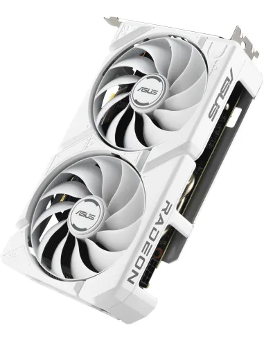 Tarjeta Gráfica Asus Radeon RX 9060 XT DUAL WHITE 16GB GDDR6