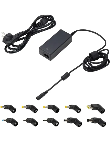Ewent EW3968 Universal 65 W con 10 Conectores