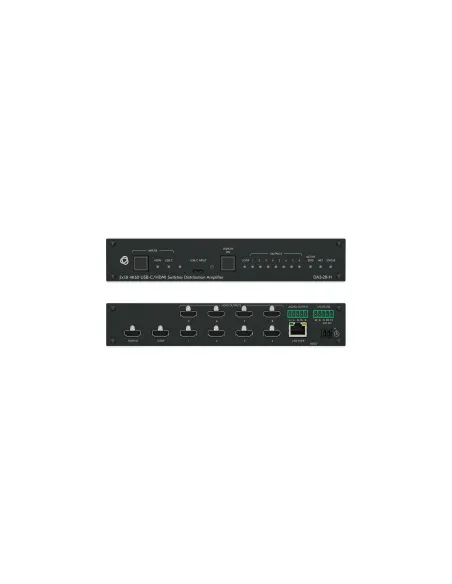 Kramer Electronics DA3-28-H  4K60 USB-C/HDMI Switcher Distribution Amplifiers