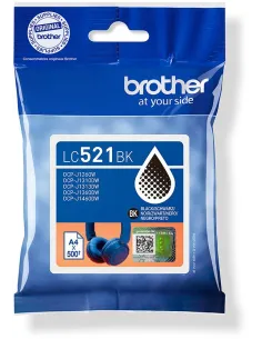Brother LC521BK Cartucho de Tinta Original Negro-CONS64001