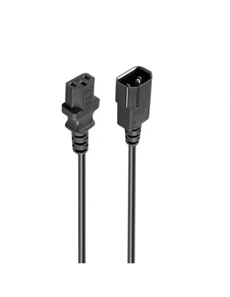 Ewent EC1913 Cable de Alimentación Alargador C14 a C13 Macho/Hembra 1.8m Negro