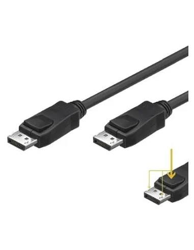 Ewent EC1401 Cable Displayport V1.2 4K Macho/Macho 2m Negro