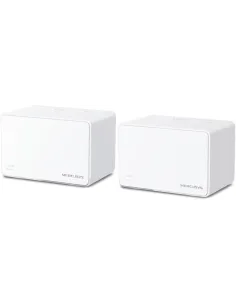 Mercusys Halo H80X Pack de 2 Sistema Wifi Mesh AX3000 WiFi 6 Doble Banda Gigabit-RED64002