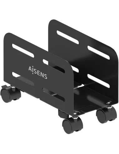 Aisens MPC06-207 Soporte Metálico Ajustable de Suelo para CPU Negro