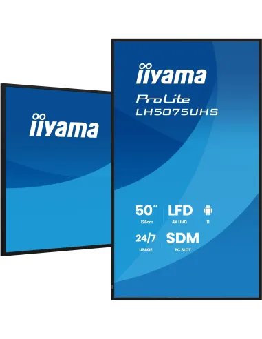 Pantalla Interactiva iiyama ProLite LH9875UHS-B2AG