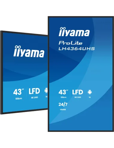 Pantalla Interactiva Iiyama LH4364UHS-B1AG