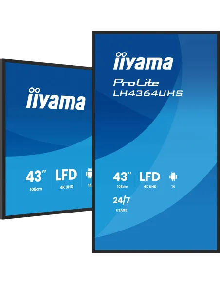 Pantalla Interactiva Iiyama LH4364UHS-B1AG