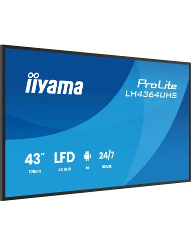 Pantalla Interactiva Iiyama LH4364UHS-B1AG