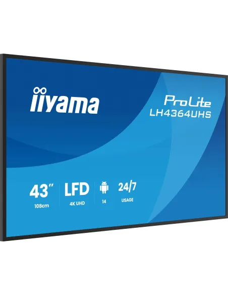 Pantalla Interactiva Iiyama LH4364UHS-B1AG