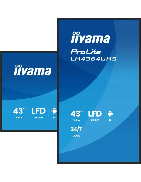 Pantalla Interactiva Iiyama LH4364UHS-B1AG
