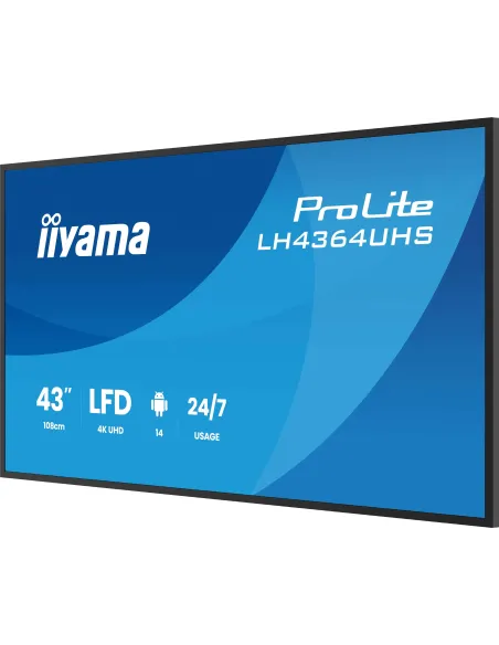 Pantalla Interactiva Iiyama LH4364UHS-B1AG