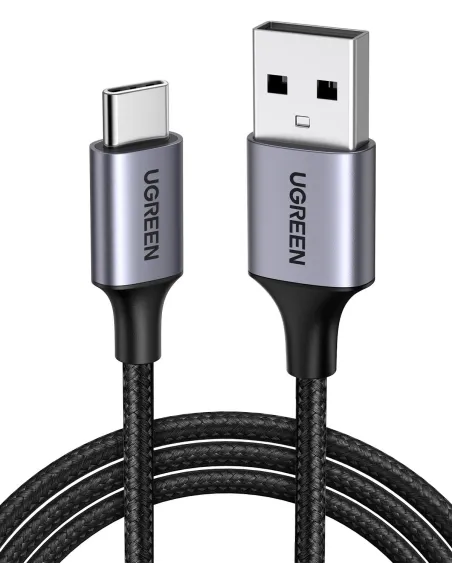 Ugreen 60126 Cable USB-A USB-C 1m Negro