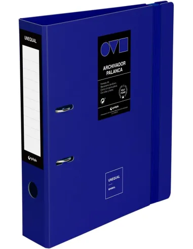 Grafoplás Unequal Minimal Archivador A4 Azul 65 mm
