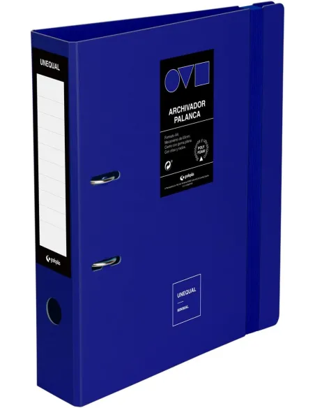 Grafoplás Unequal Minimal Archivador A4 Azul 65 mm