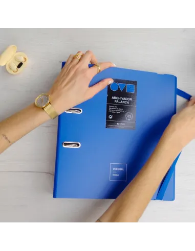 Grafoplás Unequal Minimal Archivador A4 Azul