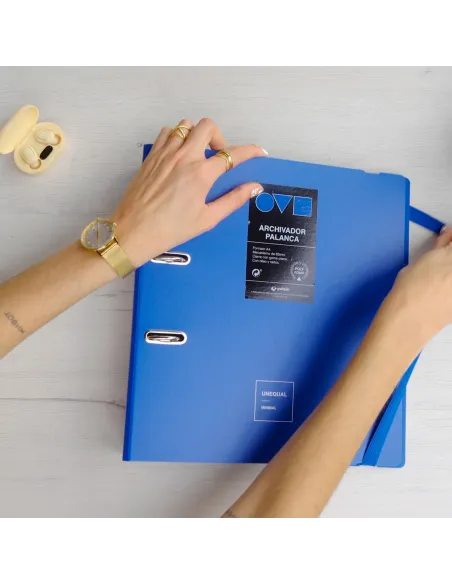 Grafoplás Unequal Minimal Archivador A4 Azul