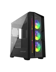 Keep Out XC-500 Glass aRGB USB 3.0 Cristal Templado BlackGlass-ICACSM0880