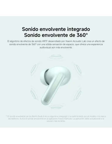Auriculares Xiaomi Buds 6 Negro Nocturno