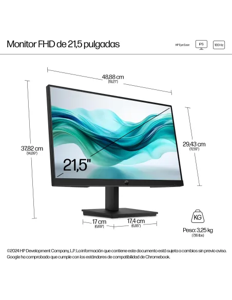 Monitor HP Series 3 Pro 322PF 9U5B0UT