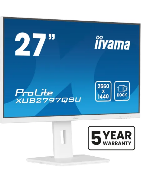Iiyama Prolite XUB2797QSU-W2 27" IPS QHD 100Hz Altavoces AMD FreeSync & Adaptive Sync