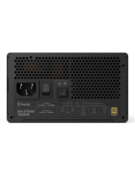 Fuente de Alimentación Fractal Design Ion 3 1000W Negra