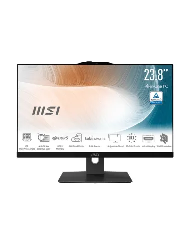 MSI Modern AM242P 1M-1289ES Intel Core i5-120U/16GB/512GB SSD/23.8" FreeDOS Negro